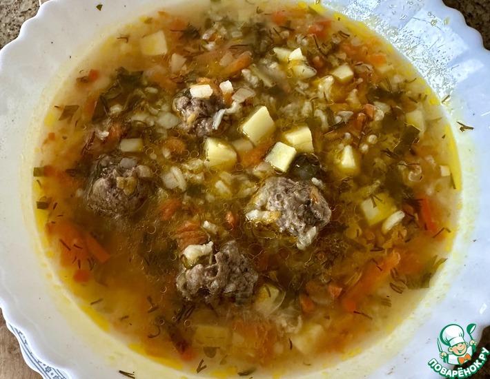 Суп с фрикадельками. Классика жанра