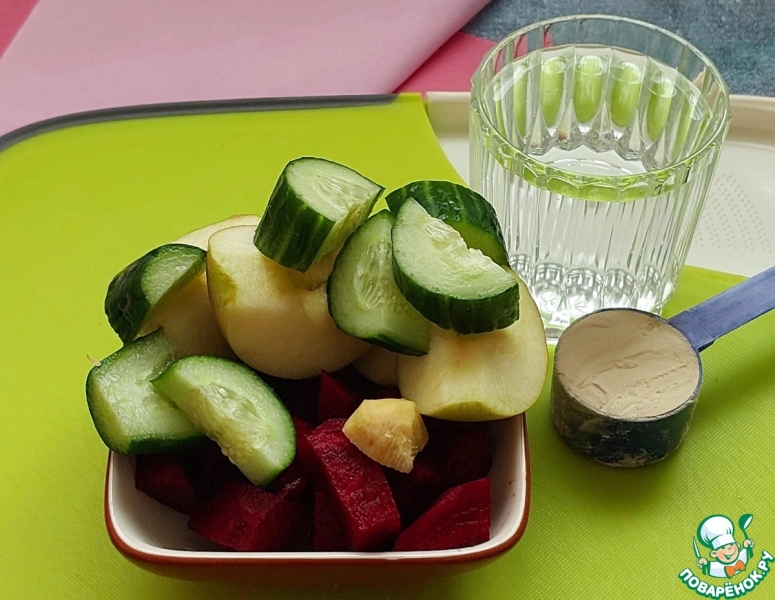 Свекольный смузи "Пряный винегрет"