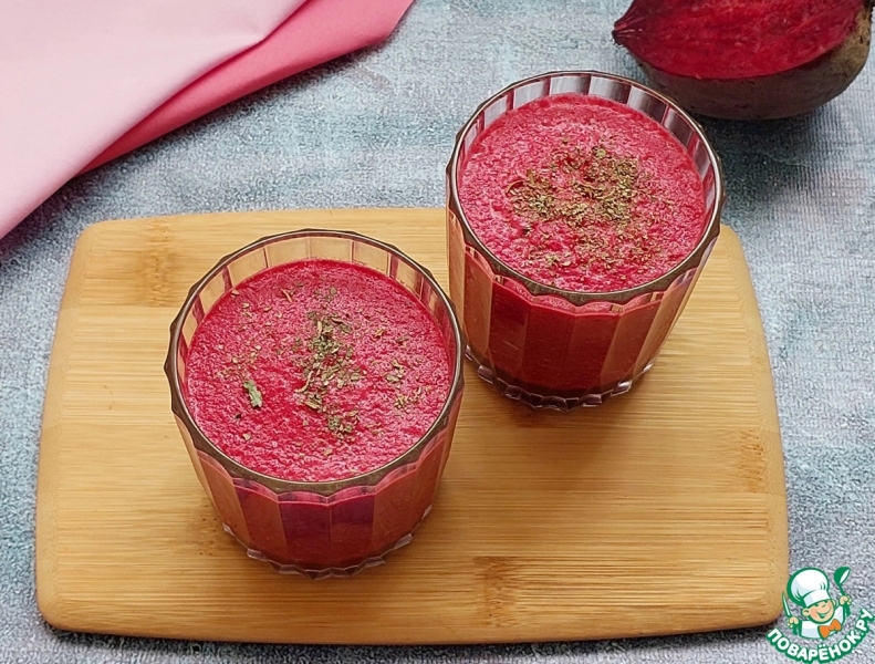 Свекольный смузи "Пряный винегрет"