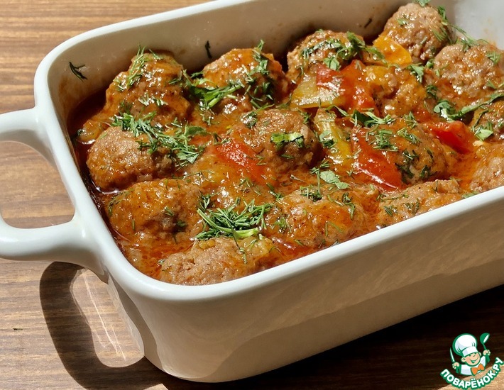 Тефтели в бархатистом соусе "Дело тонкое"