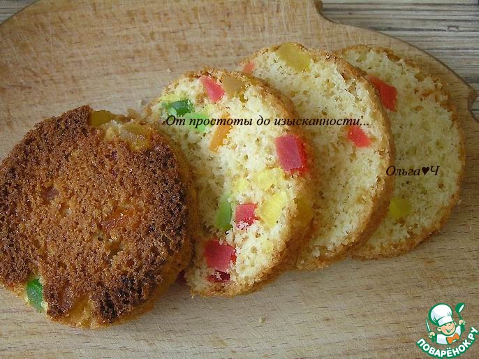 Торт "Пасхальный" из кексов или куличей