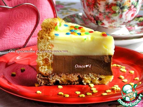 Торт "Пасхальный" из кексов или куличей