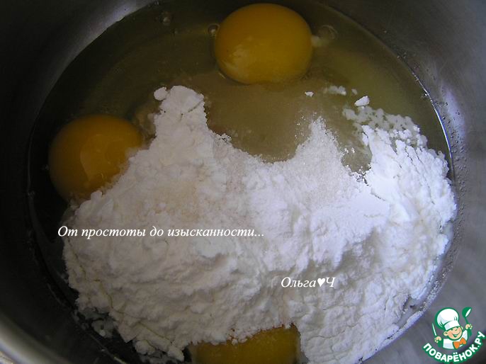 Торт "Пасхальный" из кексов или куличей