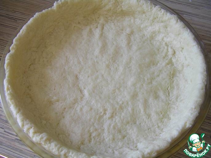 Творожный пирог с клубникой