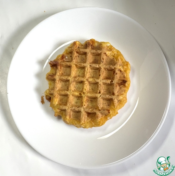 Тыквенные вафли с сыром фета