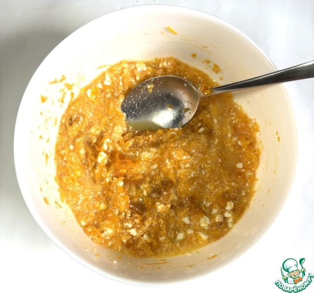 Тыквенные вафли с сыром фета