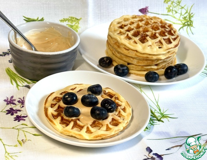 Вафли из творожного сыра