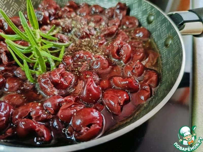 Вишнёвый соус к купатам гриль