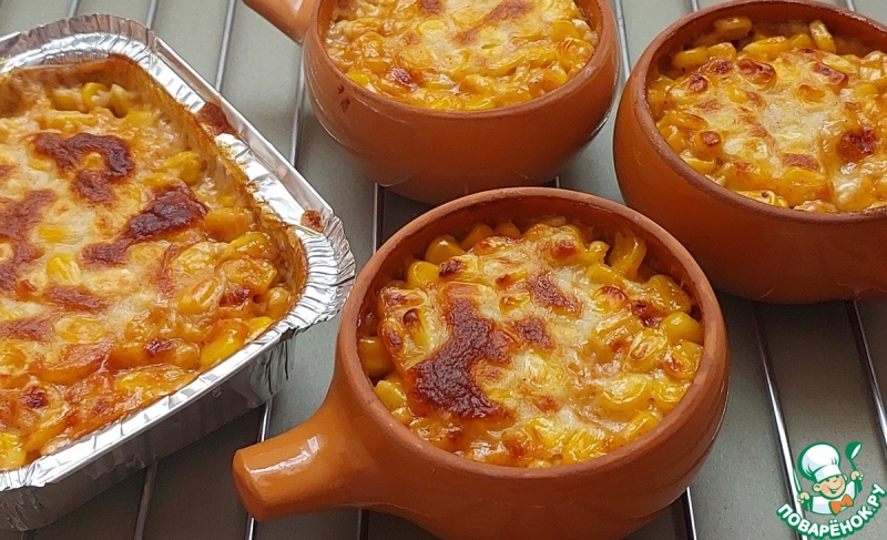 Запеченная кукуруза с фаршем индейки "Мексика"