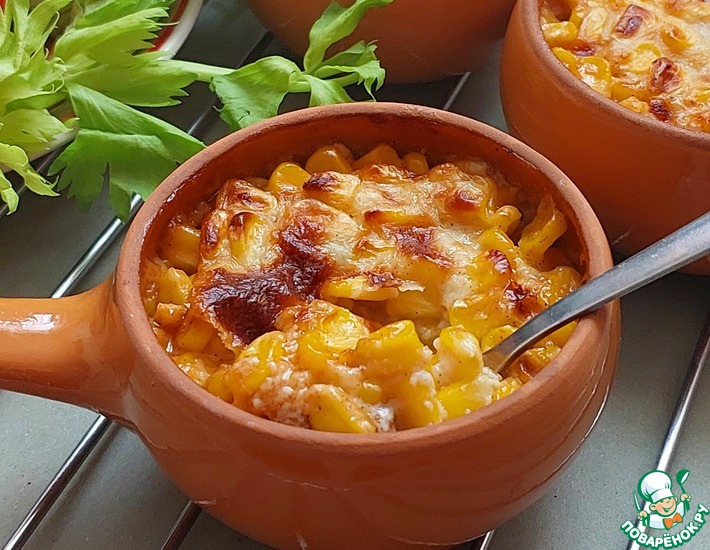 Запеченная кукуруза с фаршем индейки "Мексика"