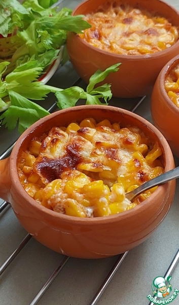 Запеченная кукуруза с фаршем индейки "Мексика"