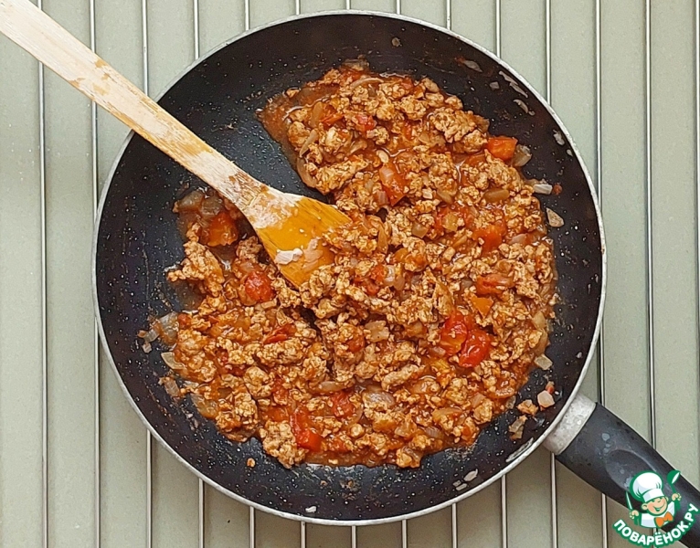 Запеченная кукуруза с фаршем индейки "Мексика"