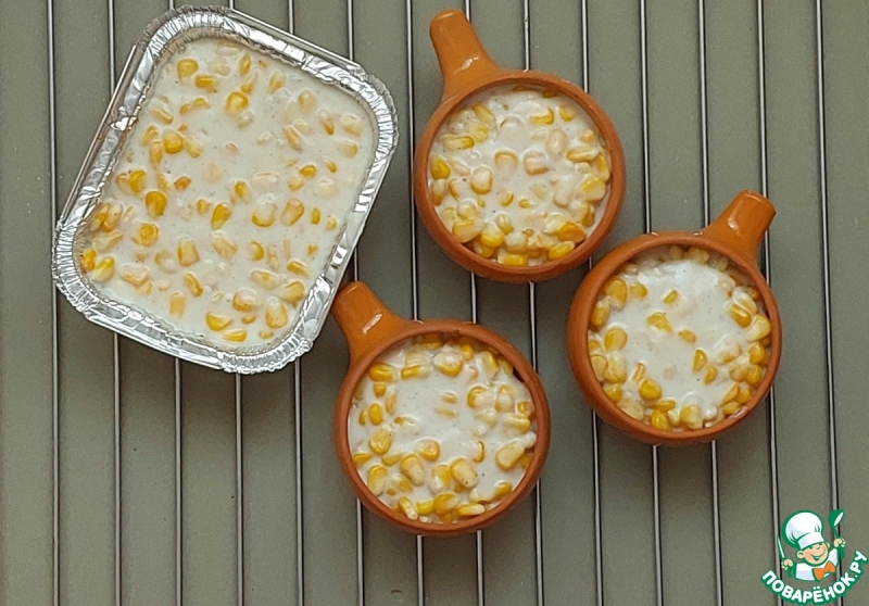 Запеченная кукуруза с фаршем индейки "Мексика"